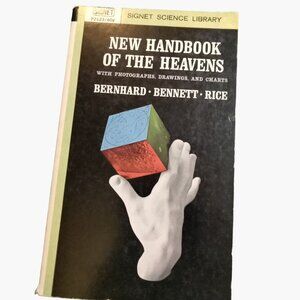 New Handbook of Heavens Bernard Bennet Rice Signet Science Library Charts 1962